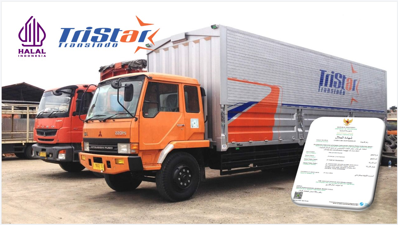 Commitment to Service Quality, PT Tristar Transindo ‘Land Transporter’ Certified Halal by MUI